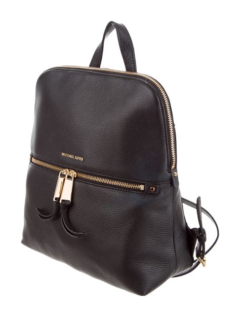 michael kors hayes medium leather backpack purse bag|Michael Kors Backpack sale outlet.